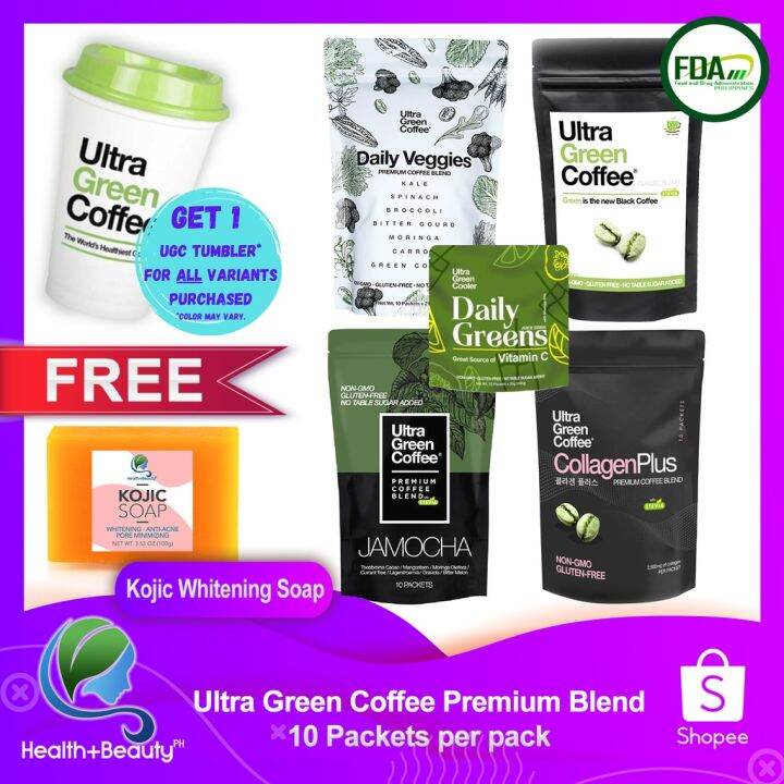 Factory direct sales Ultra Green Coffee® Jamocha, Classic, Collagen