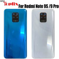 ใหม่เหมาะสำหรับ Xiaomi Redmi Note 9S ฝาหลังปิดโทรศัพท์หลังหน้าจอโทรศัพท์หลังประตูฝาหลังปิดโทรศัพท์สำหรับ Redmi Note 9 Pro