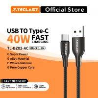 【Taotao Electronics】 TECLAST TL-BZ02-AC 5A เปียถักไนล่อนยุ่งเหยิง1.2M USB ชาร์จเร็วประเภทสายสำหรับข้อมูล-C