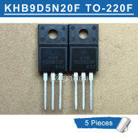 5ชิ้น TO-220F KHB9D5N20F KHB9D5N20F ไปยัง-220 N-Channel 9.5A/200V ทรานซิสเตอร์ใหม่แบบดั้งเดิม MOSFET