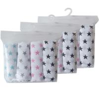 4 Pieces Newborn Muslin Diapers Baby Cotton Nappy Reusable Diapers Repeated Use Gauze Cloth Nappies 70*70 Cmm