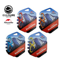 Naturehike คาราไบเนอร์ 4cm (1แพ็ค 2ชิ้น) ใช้สำหรับแขวนของ ตะขอ พวงกุญแจ Carabiner Type D mini size 4cm