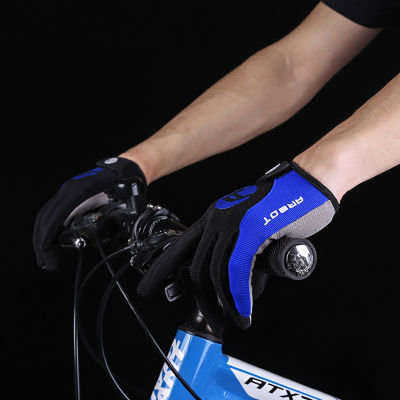 GUDE001เหงื่อจักรยานเต็มนิ้วดูดซับถุงมือขี่จักรยานขี่จักรยานสำหรับผู้ชายและจักรยานผู้หญิงขี่กลางแจ้ง