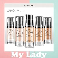 Mylady langmanni cross-border makeup liquid foundation คอนซีลเลอร์ langmanni foundation คอนซีลเลอร์ L9706.033 6 สีไวท์เทนนิ่งปรับสีผิวกันน้ำBBครีมรองพื้นคอนซีลเลอร์ชนิดเหลว