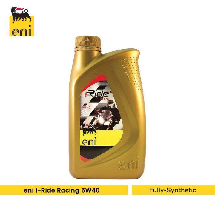 SALE ! Eni iRide Racing 5W40 Fully Synthetic Motorcycle Engine Oil (1L