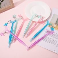 【LZ】✟๑  1 peça lytwtw stas papelaria bonito kawaii adorável peixe cauda escritório material escolar criativo gel caneta