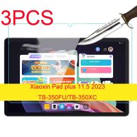 3ชิ้นสำหรับ Lenovo Tab P11 Plus/xiaoxin Pad Plus 11.5 2023 TB-350FU 350XC กระจกเทมเปอร์ปกป้องหน้าจอฟิล์มแท็บเล็ตป้องกัน