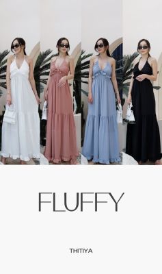 FLUFFY DRESS เดรสยาวทรงอกสวยมาก 😍 ตัวนี้บอกเลยว่าห้ามพลาดเด็ดขาด ทรงสวย ผ้าดี thitiya