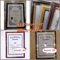 โครงภาพติดผนังขนาด A4/กรอบใบรับรอง/กรอบบัณฑิต/กรอบเอกสาร 1 gift 1 1 1