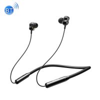 JOYROOM JR-DY01 Neckband Wireless Bluetooth Magnetic Dual Dynamic In-ear Sports Outdoor Earphone(Black)