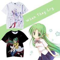 NEW Anime Cicada Crayon Era Childrens Clothing Short Sleeve T3d Digital Printing