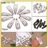 VJDA 10pcs 3 สไตล์ DIY ตุ๊กตากิ๊บติดผม เครื่องประดับ หมวก มินิ Matal/พลาสติก Headclip คลิปหัวตุ๊กตา กิ๊บติดผมเด็ก