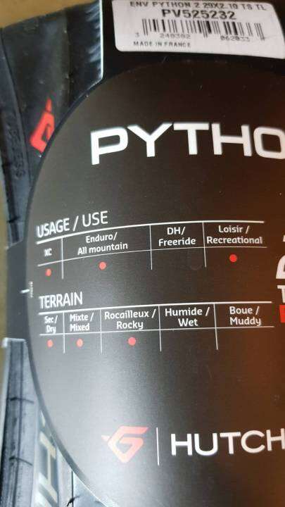 ยางจักรยานเสือภูเขา-hutchinson-python2-29-2-10-tubeless-ready