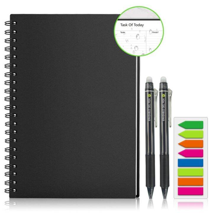 A4 smart reusable erasable notebook Spiral Notebook Paper Notepad ...