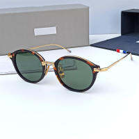 Thom nd Design Sunglasses Classic Round Titanium Alloy UV Protection TB011 Men Women Sun Glasses With Original Box Eyeglasses