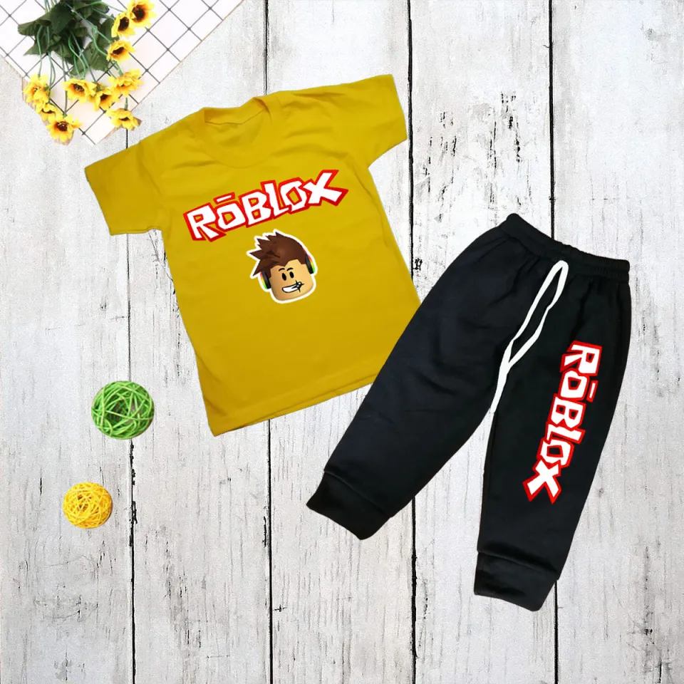 Roblox Terno size 140, roblox t shirt terno 