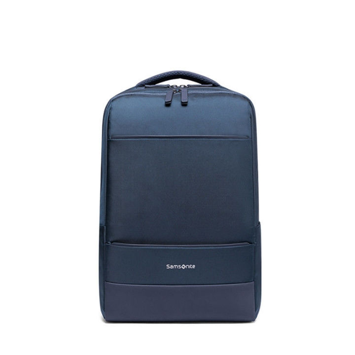 samsonite-กระเป๋าเป้สะพายหลังลำลองสำหรับผู้ชาย-กระเป๋าเป้สะพายหลังคอมพิวเตอร์กันน้ำความจุขนาดใหญ่-bu1-09001รุ่นใหม่