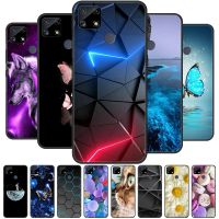 ✸☽✈ For Realme C25s Case Silicon Back Cover Phone Case for Realme C25s RMX3195 C 25S C25 S Cases Realme C25s Soft bumper coque