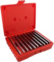 20 Pieces Hardened Parallels Tools 6 Long 1/8 Wide 1/2 To 1-5/8 Thicken Steel 40pcs 1/32 High Precision Parallels Bar Set