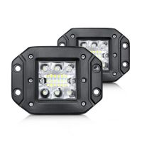 ไฟสปอร์ตไลท์รถยนต์ ไฟหน้ารถ ไฟท้าย ไฟช่วยตัดหมอก LED SPOT BEAM US 18W เเสงขาว 12V-24V