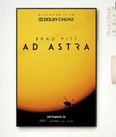 Ad Astra Movie Poster - Classic Film Fashion Trend - Beautiful Home Art Decor โปสเตอร์ผ้าใบ Wall Canvas Deco Gift - NP060