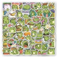 10/30/50PCS Cartoon Cute Frog Trend Graffiti Waterproof Sticker Toy Decoration Notebook Kids Gift iPad GuitarPVCStickerWholesale Stickers Labels