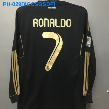black real madrid jersey ronaldo