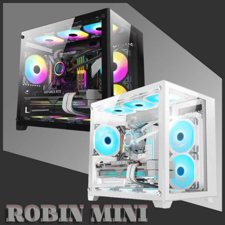 KENLEI NEW COOLMAN ROBIN MINI MID TOWER CASE GAMING CASE ONLY FOR MATX ...