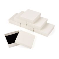 【hot】㍿  Rectangle/Square Marble Paper Cardboard Jewelry Gifts Necklace Rings Storage Display