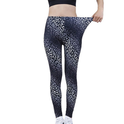YSDNCHI Leggings Hot Womens Color Letter Print Styles Fashion Lady Skinny Stretch Leggins Fitness High Elastic Pants