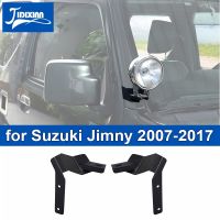 JIDIXIAN รถ A-Pillar LED โคมไฟทำงาน Light cket Mount สำหรับ Suzuki Jimny 2007 2008 2009 2010-2017อุปกรณ์เสริมภายนอก