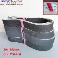 5 Pieces 50 x 1500mm Sanding Belt For Metal. 2" x 59" Silicon Carbide Abrasive Band 1500*50mm. Dry Wet Dual-Use P60-600 Mix Pack Cleaning Tools