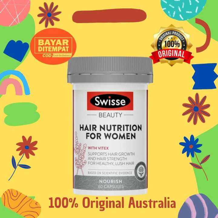 Swisse Hair Nutrition For Women 60 capsules Lazada Indonesia
