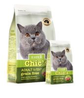 EATER Chics อาหารเม็ดแมว adult grain free 400g