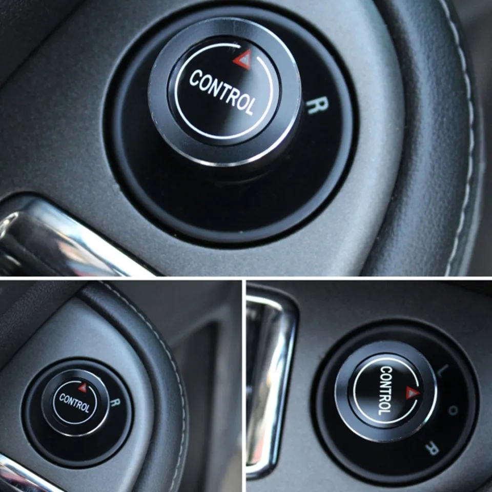 HOT Automotive parts 111】❈۞☁ Car Rearview Mirror Adjust Knob Trim  Decoration Cover Car Accessories For Opel Astra J GTC OPC Insigni Karl  Mokka Zafira Meriva