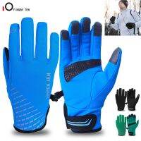 【JH】 New Upgraded Fluff Warm Gloves Touchscreen Anti for Men Cycling Football Skiing