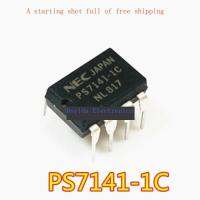 10ชิ้นปลั๊กตรง PS7141-1C DIP-8ปกติเปิดปกติปิด Optocoupler โซลิดสเตรีเลย์การประกันคุณภาพ