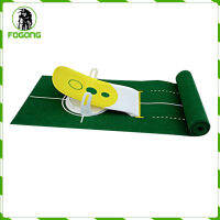 Fogong Golf Putt Trainer การฝึกพัตกอล์ฟ-รูที่ถอดออกได้ปรับได้