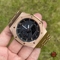 G-Shock Ap Stainless Rosegold Black Dial Size Mini GMA-S2100-1A ของแท้ ประกัน 1 ปี