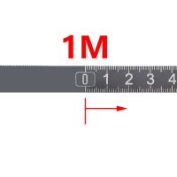 ไม้บรรทัดวัดสายวัดกาวเทปวัด1-3ม. ไม้บรรทัดวัดขนาด304กันสนิมสำหรับแทร็คติดหลอดไฟสแตนเลส