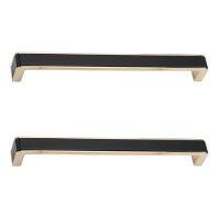 Cabinet Handles Solid Pulls 2 Pack Classic Cabinet Hardware for Kitchen Cupboard Door, Bedroom Dresser Drawer