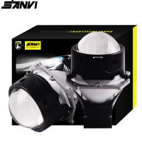 SANVI 2PC L50 Bi LED Laser Projector Lens Headlight 5000K 15000Lux 70W Hella 3R G5 Auto Projector Lense Lamp Car Light accessory Bulbs  LEDs  HIDs