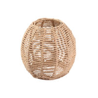 {Ready Stock} โคมไฟหวายจำลอง Hand Woven Vintage Chandelier Home Bedroom Lampshade