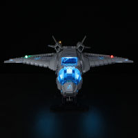 ชุดไฟ LED สำหรับ76248 The Quinjet Toys Building Model DIY Toys Set Only Lighting Kit NOT Include Model