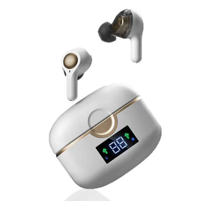 Stereo Bluetooth Earphone 4 Speakers 8 Hrs Surround, Touch Wireless Headphone, In Ear Earbud Handsfree Headset For Sport Music