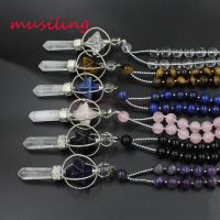 【CW】 Buddha beads Necklace Merkaba Dowsing Pendulum Pendants Charms Accessories Wicca Witch Amulet Fashion Jewelry 1pcs