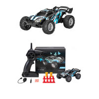 S809 Rc Drift Car 2.4g Mini 132 High Speed Car With 10pcs Roadblock Set Children Remote Control Car Toy Gift Dual Battery