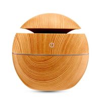 KAKA Humidifier Electric Air Aroma Diffuser เครื่องทำความชื้นทำจากไม้อัลตราโซนิก