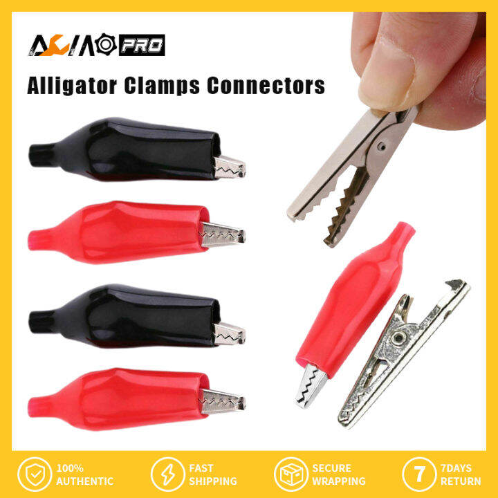 AumoPro 10pcs Replace Alligator Clips Alligator Clips Connector