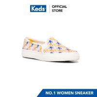 KEDS WF65530AW รองเท้าผ้าใบ แบบสวม รุ่น DOUBLE DECKER RAINBOW WOMEN สีขาว